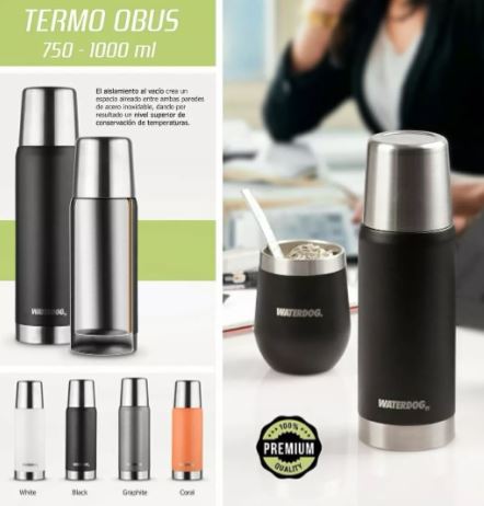 TERMO DE ACERO INOXIDABLE WATERDOG – OBUS750