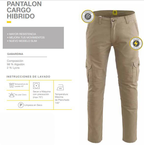 PANTALON CARGO HIBRIDO PAMPERO