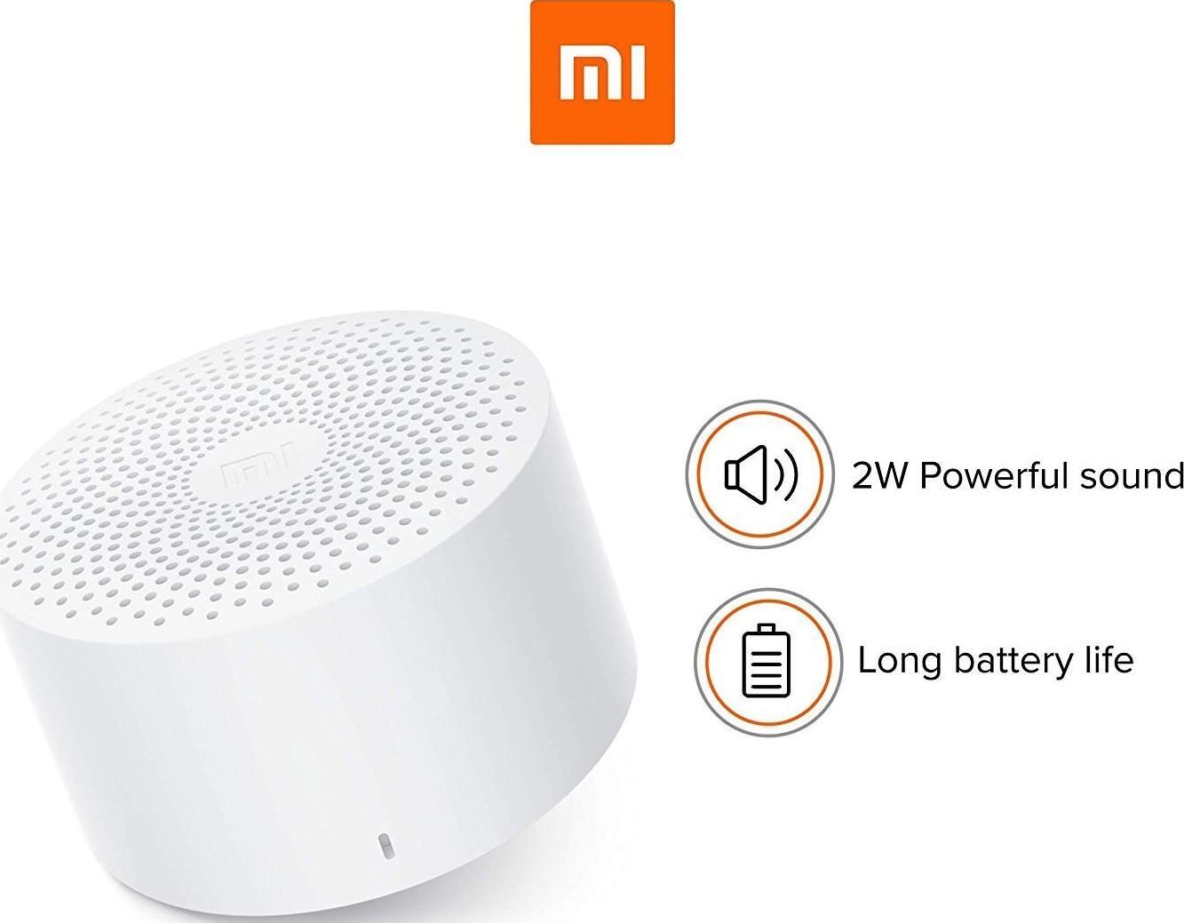 XIAOMI Mi PORTABLE BT – Parlante Blanco