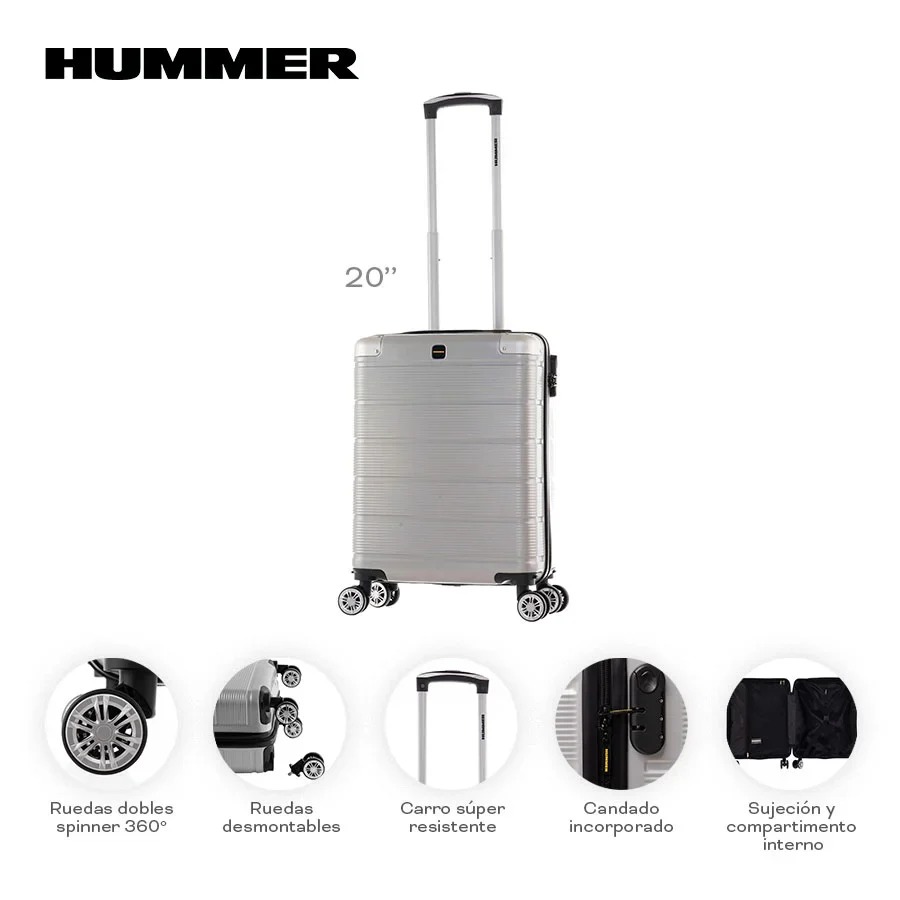 Carry On Hummer Plata