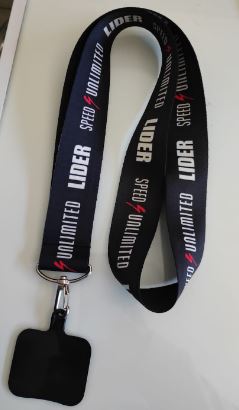 Cinta Porta Celular 4 Cm con herraje de metal