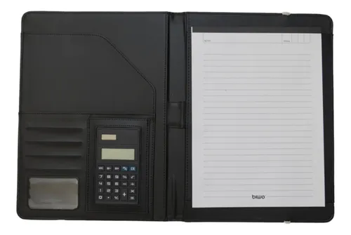 Portfolio con cierre elástico