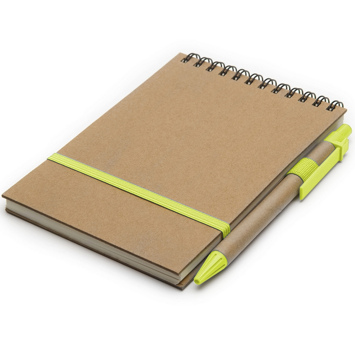 Cuaderno ECO1 Espiralado A6 C/boligrafo