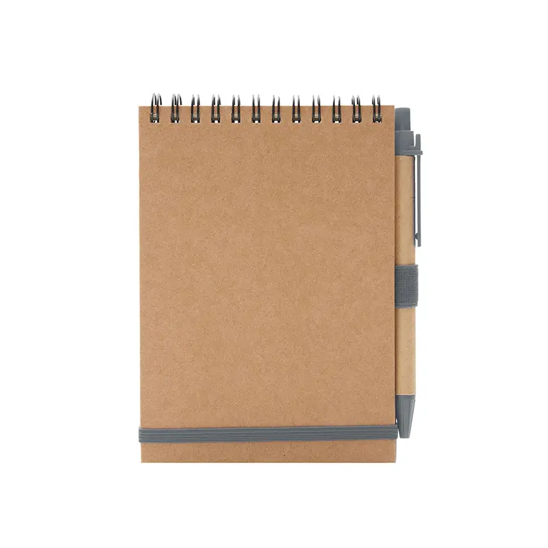 Cuaderno ECO1 Espiralado A6 C/boligrafo