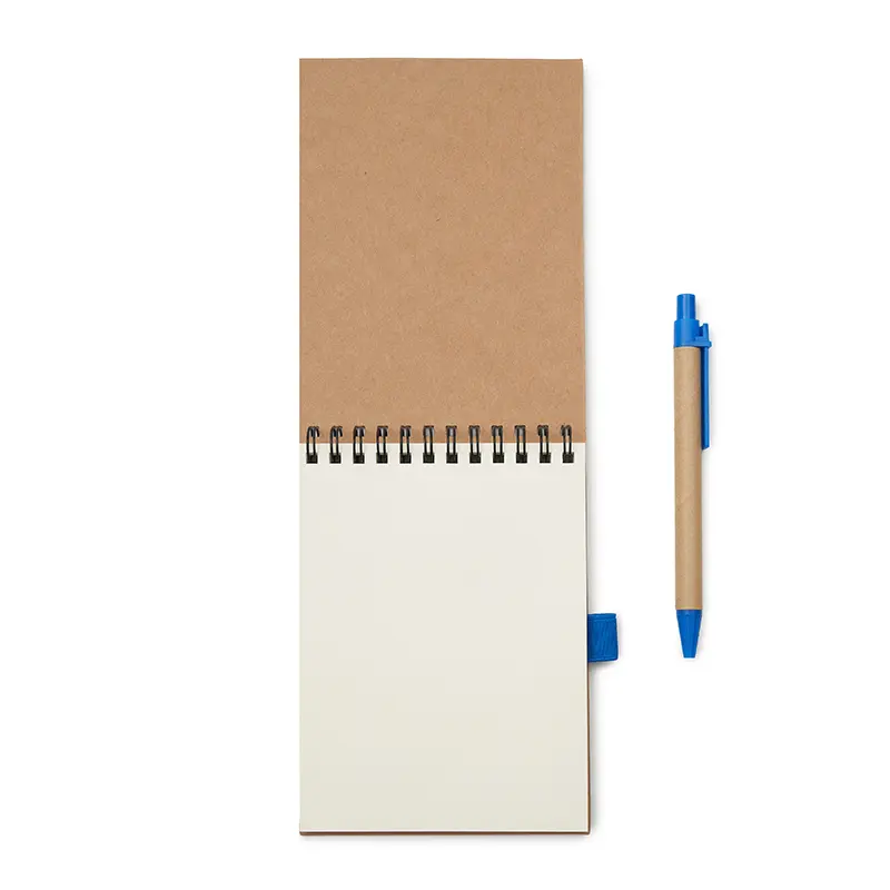 Cuaderno ECO1 Espiralado A6 C/boligrafo