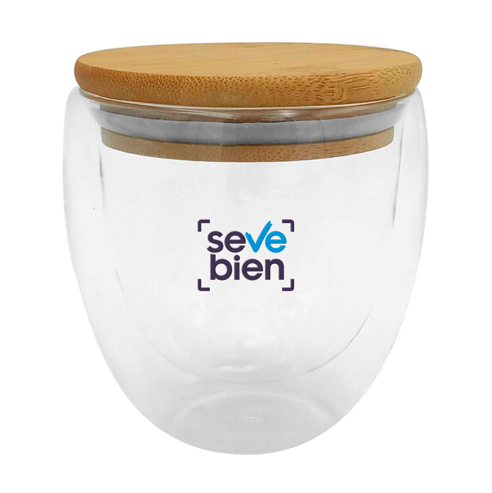 Taza doble vidrio “Colombia”