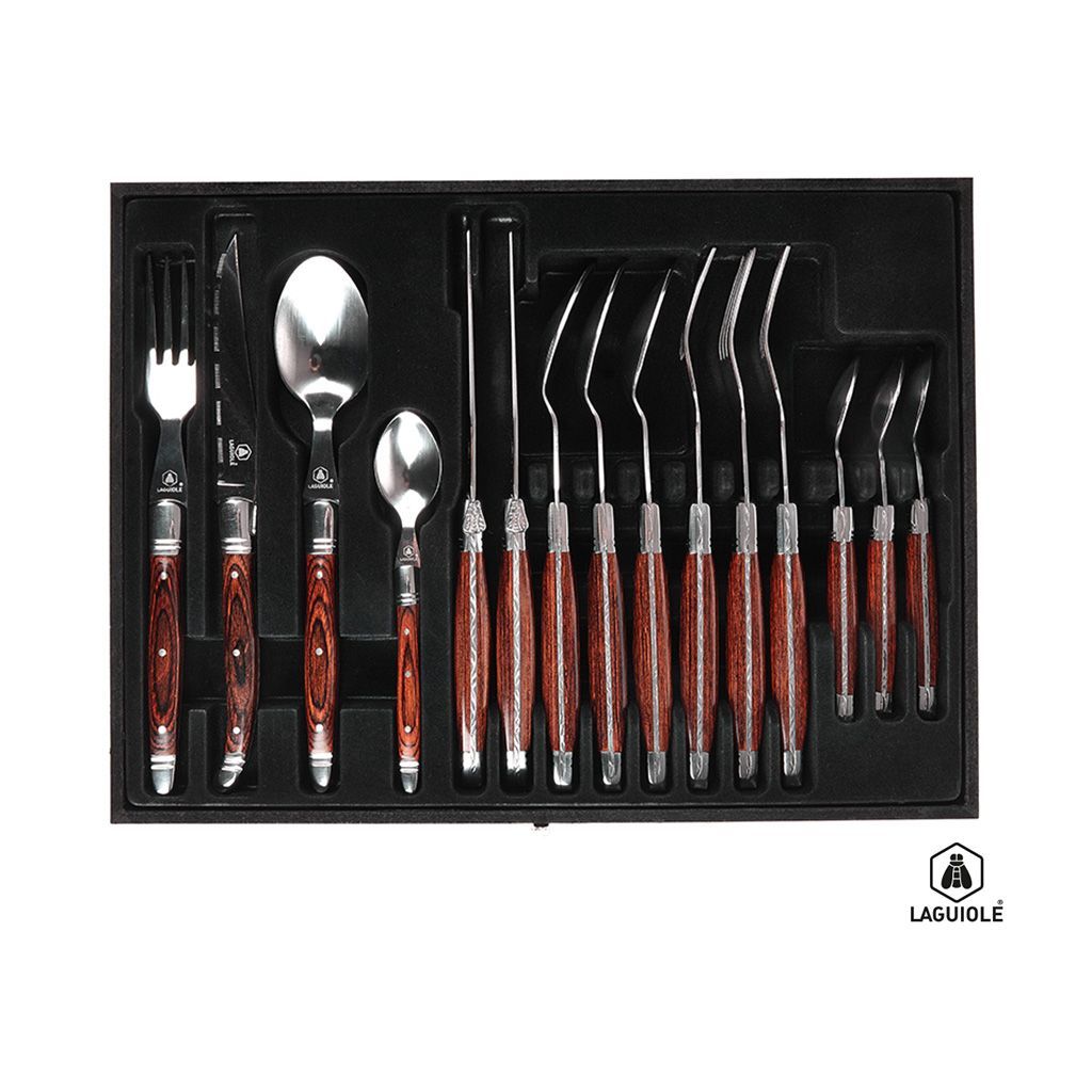 Set de mesa x 16 piezas Laguiole