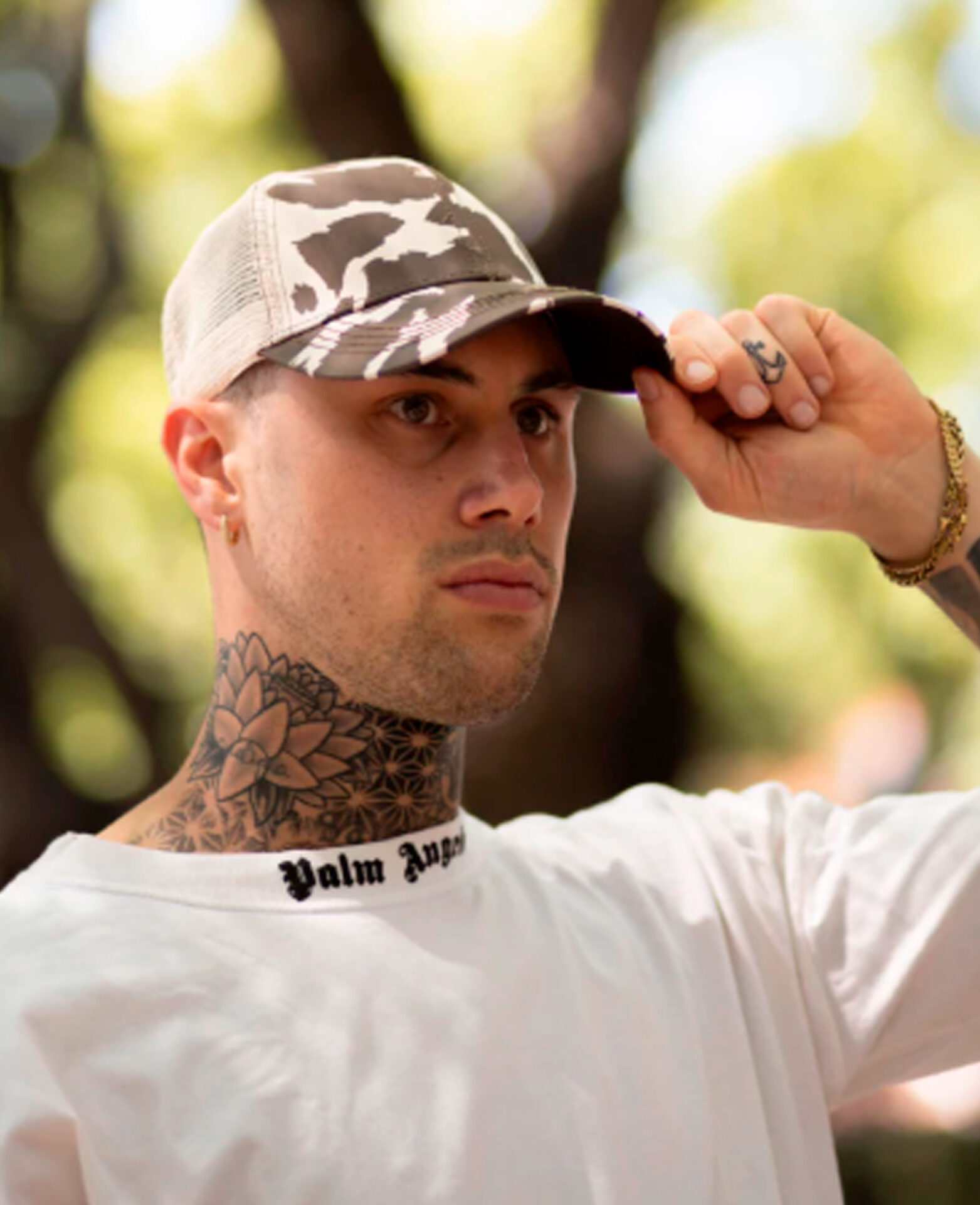 GORRA  CAMUFLADA WILD