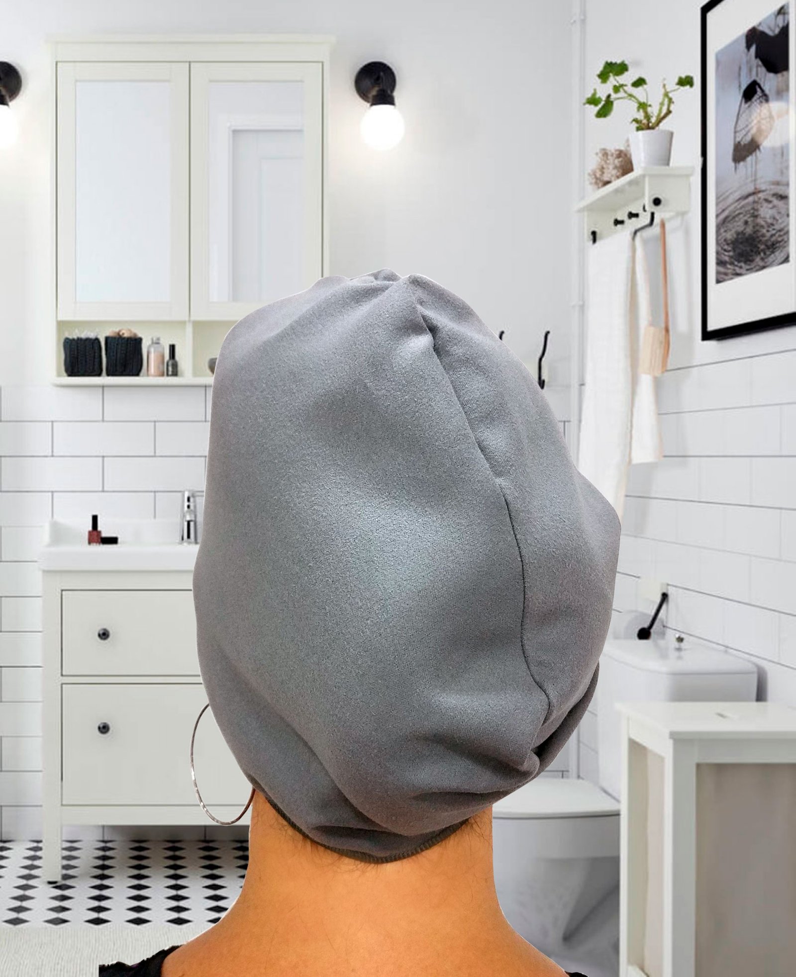 TOALLA PARA PELO MICROFIBRA – TURBANTE