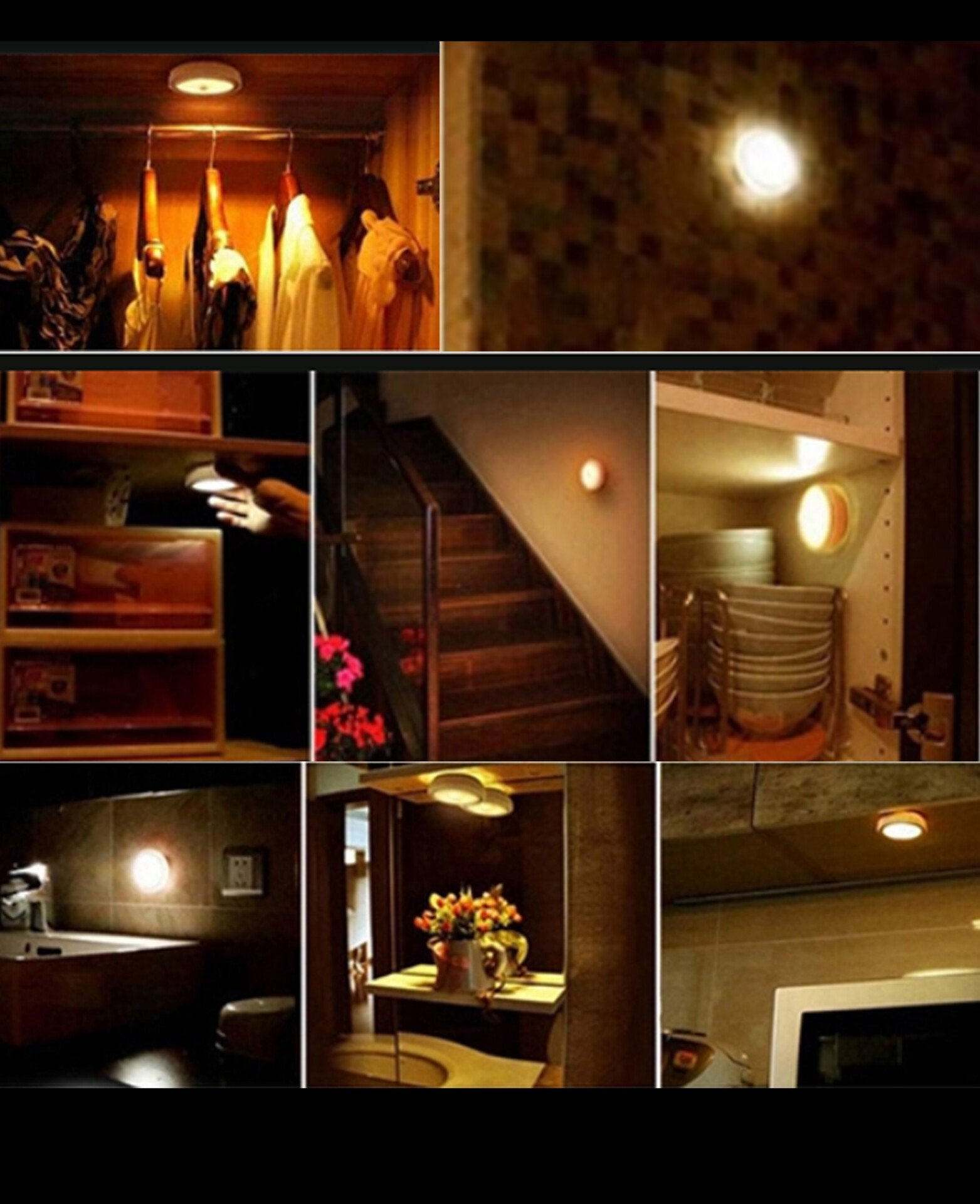 LUZ LED CON SENSOR DE MOVIMIENTO