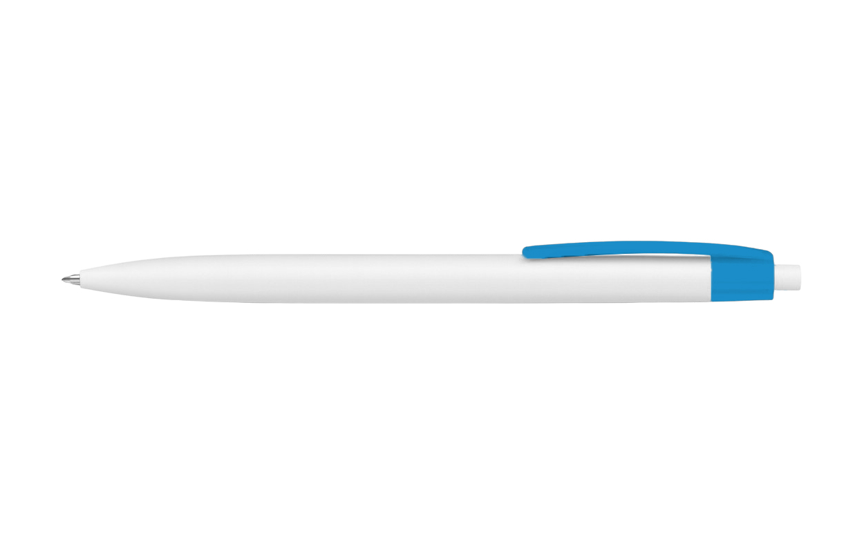 Boligrafo Clic Pen Best Value White
