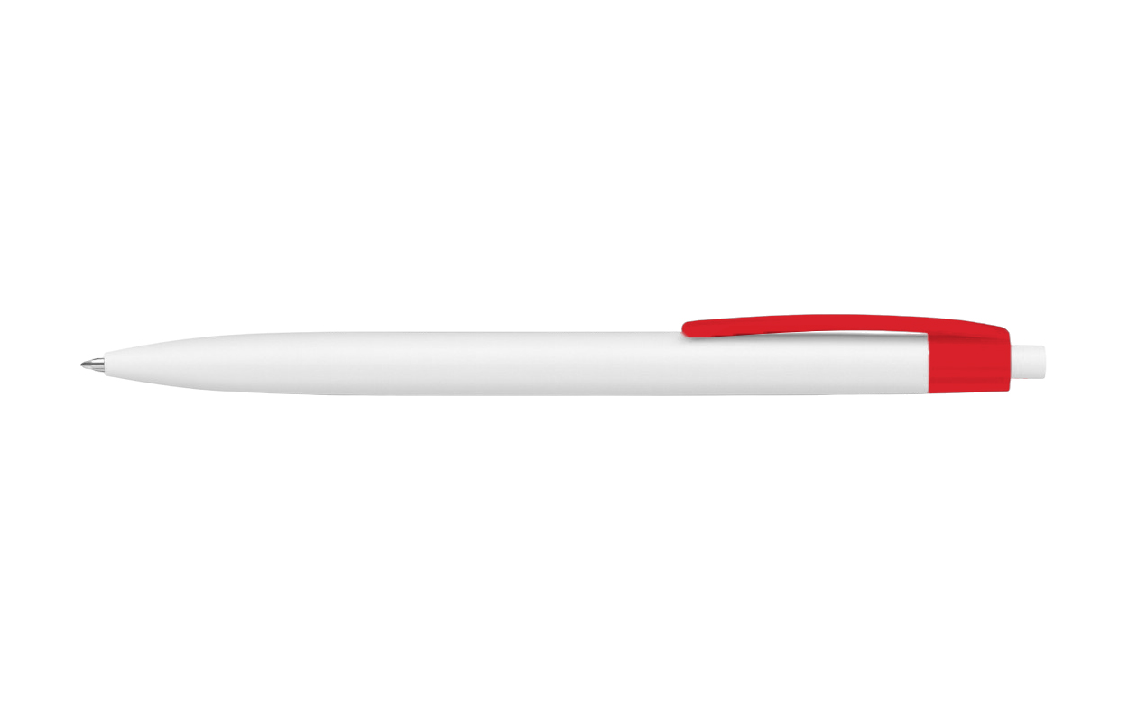 Boligrafo Clic Pen Best Value White