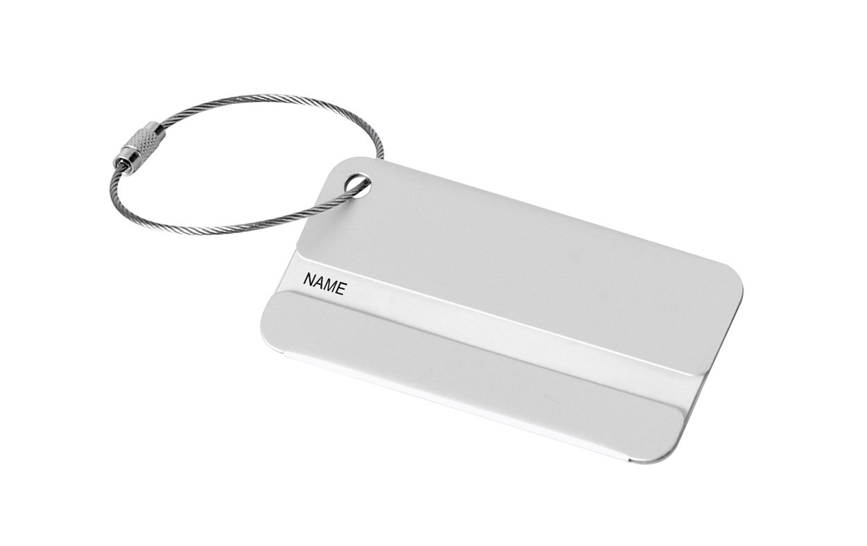 Travel Tag Aluminio
