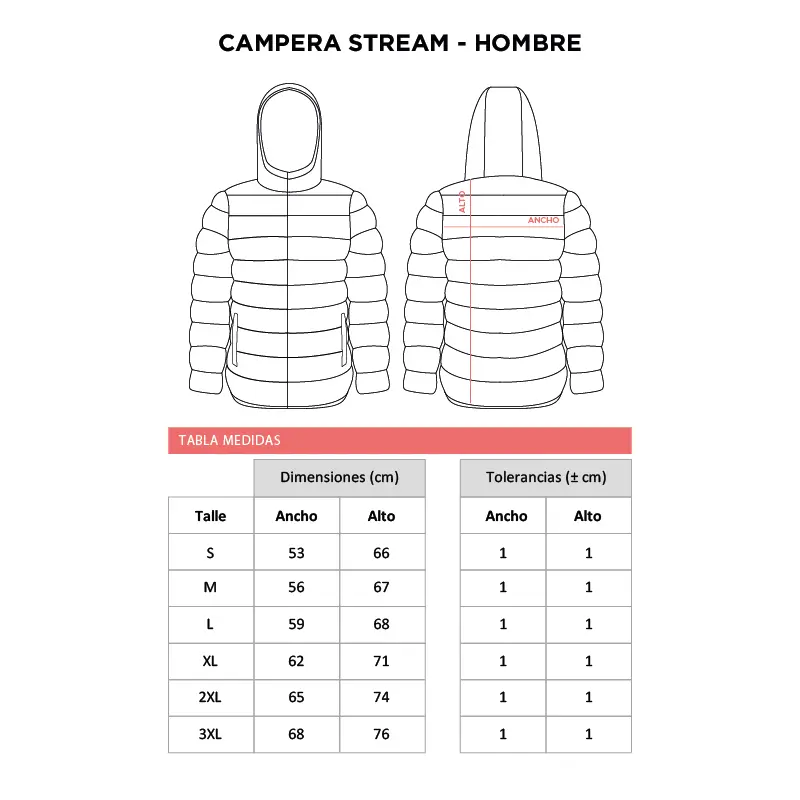 CAMPERA STREAM MEN