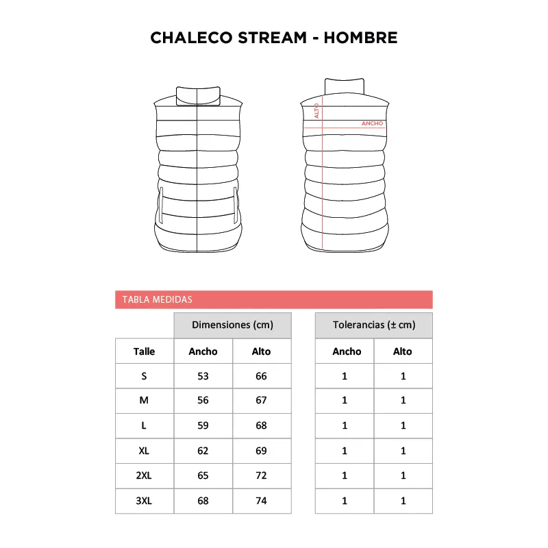 CHALECO STREAM MEN