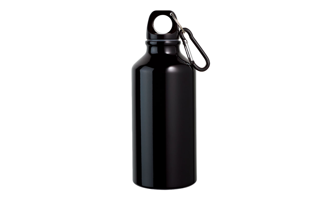 BOTELLA SPORTAGE 850 CM CUBICOS. TAPA NEGRO, CON IMPRESION