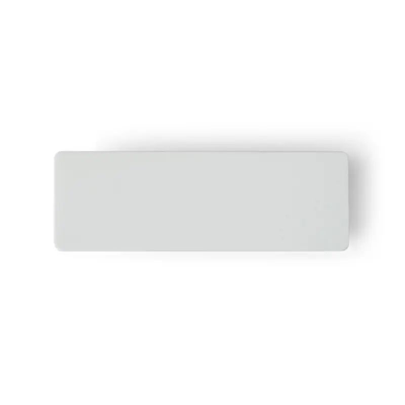 Name Tag Alloy Blanco Chico